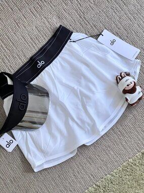 ✨New Alo tennis skirt white 🎾sporty and casual style